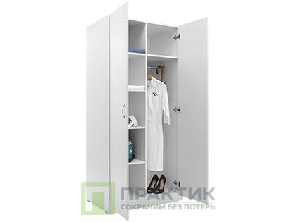 Шкаф для одежды MW-2 1880 белый